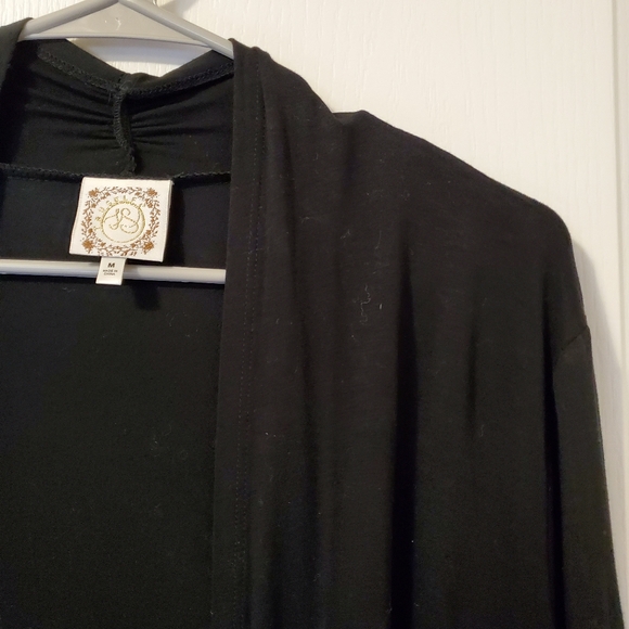 Truself Cardigan Sweater-Black/White/Grey (Size M) - Picture 4 of 15